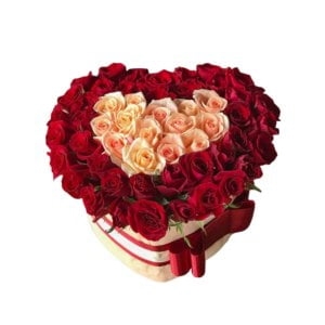 send Roses in boxes Ukraine 2